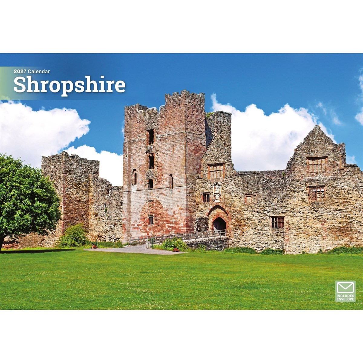 Carousel Worldwide Shropshire 2027 Wall Calendar A4 Format (PB 2026) - Image 5