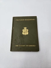 The Comedy Of Errors - The Tudor Shakespeare Series (1922, Macmillan) - RARE