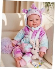 Baby Dolls, 17inch Large Realistic Cute Soft Body Baby Doll Real Life A Pink