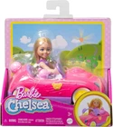 Barbie Chelsea Toy Car Set with Bear-Themed Convertible & Teddy Bear Accessory