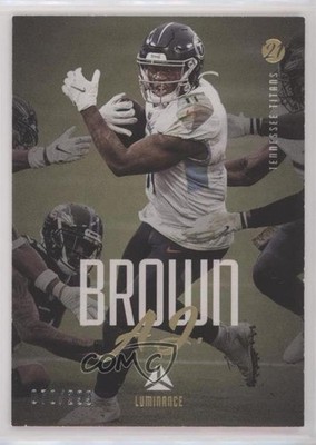 2021 Panini Luminance Gold 70/299 AJ Brown #96 0x3i