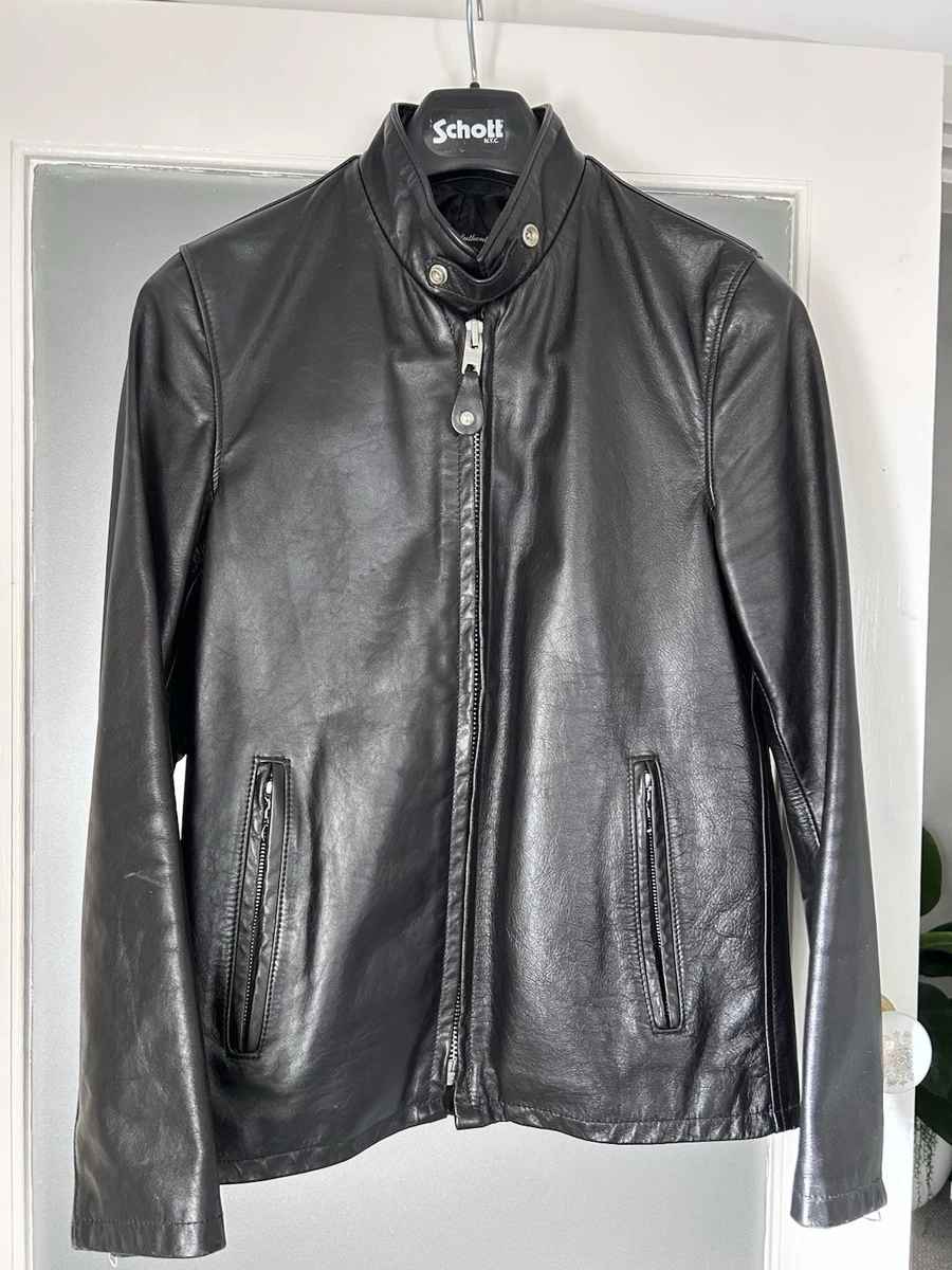 Schott Leather Coats, Jackets & Vests for Men for sale | eBay