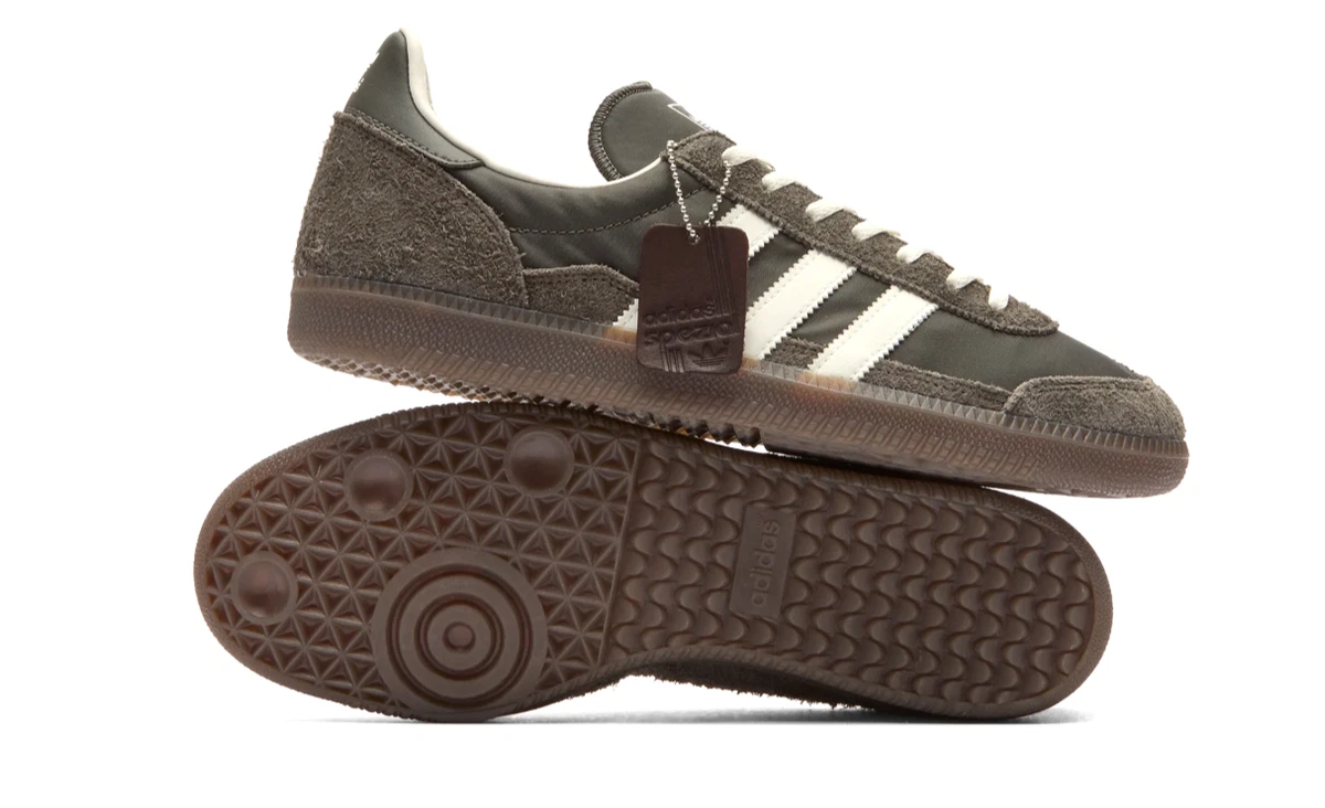adidas Wensley Spezial Utility Grey Off White Gum for Sale