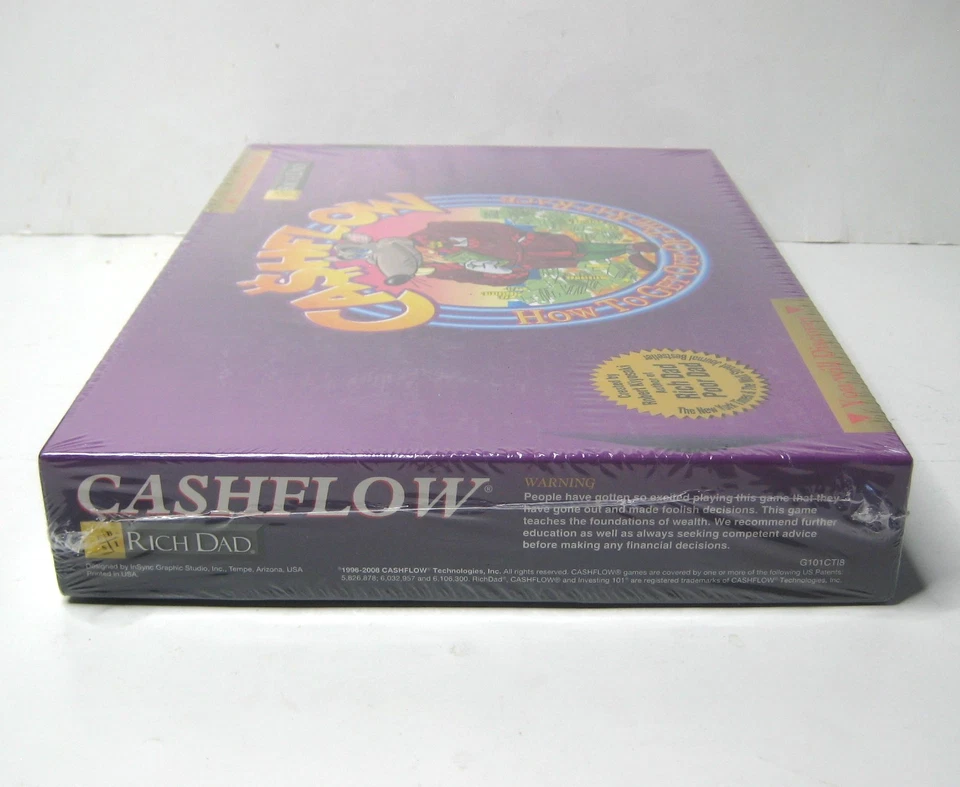 Cashflow Investing 101 Board Game Rich Dad Poor Dad Robert Kiyosaki NEW SEALED - Image 4 of 4
