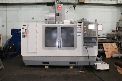 40'' X 20'' Y Haas VF-3B VERTICAL MACHINING CENTER, Haas 4-Axis Cntl, CT40, 24 ATC