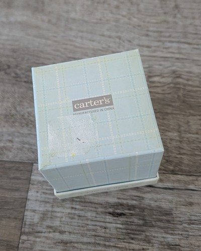 Carters Baby Keepsake Nesting Boxes Set Bracelet Lock of Hair First Tooth