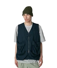 Snow Peak Insect Shield Mesh Vest (SNAVYJK-25SU012) - Perfect for festivals