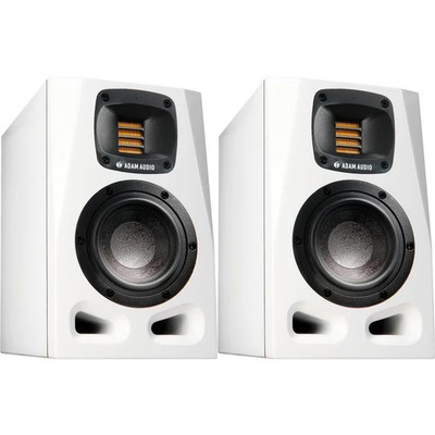 ADAM Audio A4V 4-inch Powered 2-way Studio Monitor Pair - White