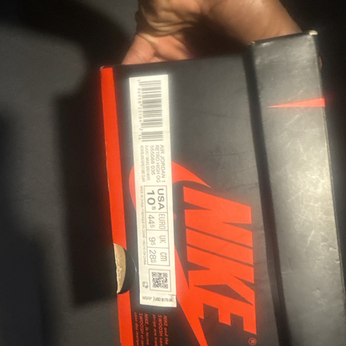 Size 10.5 - Jordan 1 Retro OG High Shadow 2.0 194958251642| eBay
