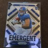 2025 Panini Prizm Emergent Cam Skattebo #1 New York Giants Rookie Insert