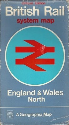 British Rail System Map Book The Fast Free Shipping