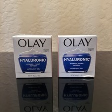 2PK Olay Hyaluronic+Niacinamide Vitamin B3 Ultralight Gel Moisturizer 1.7oz NIB