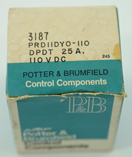 Potter  Brumfield PRD-11DY0-110 Relay 110VDC 1HP 120VAC 2HP 240VAC 1HP 25A
