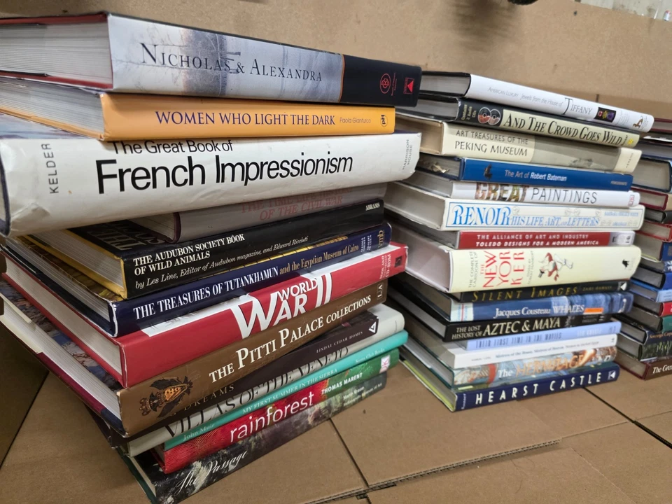 50 Pound (Lb) of Coffee Table Decorative Interior Design Large Books RANDOM MIX - Imagem 2 de 4