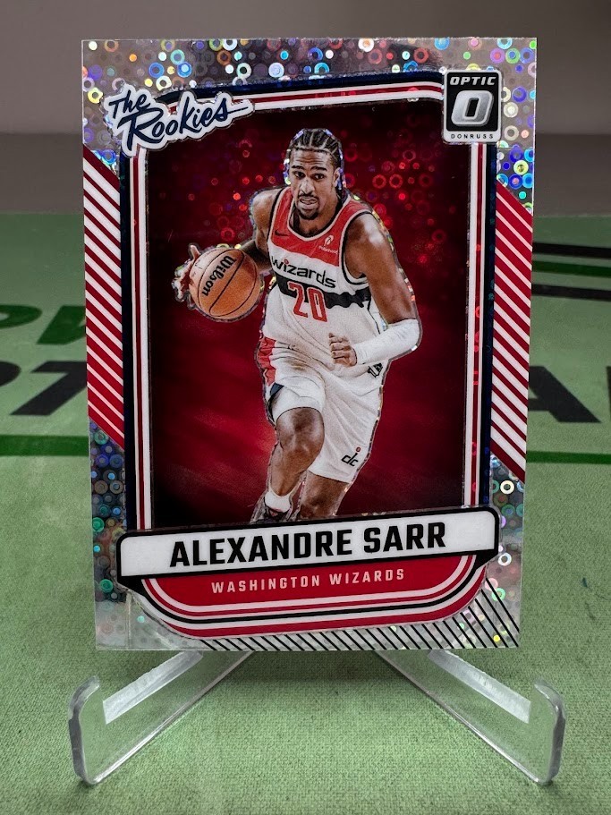 2024-25 Donruss Optic The Rookies Alexandre Sarr Fast Break Prizm - Washington