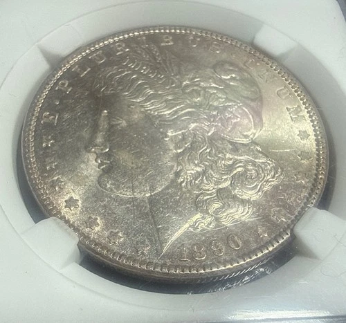 Beautiful 1890-P U.S. Morgan Silver Dollar - Great Collectible - 90% Fine Silver