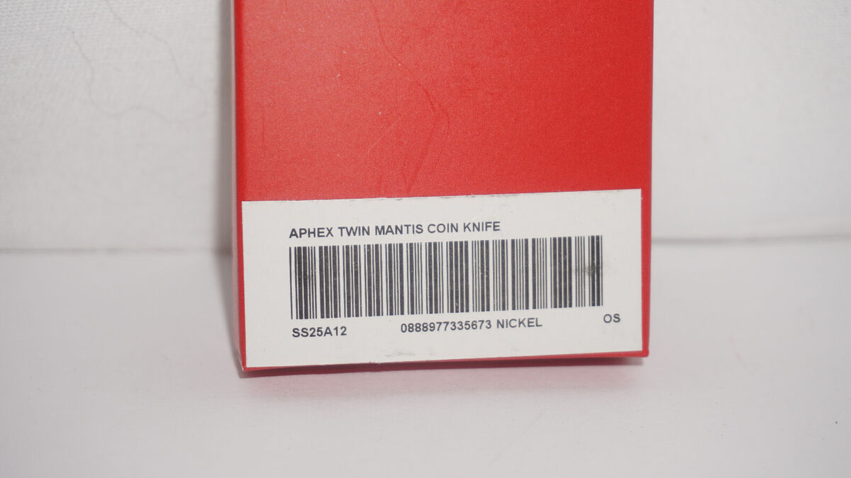 Supreme Aphex Twin Mantis Coin Knife | eBay