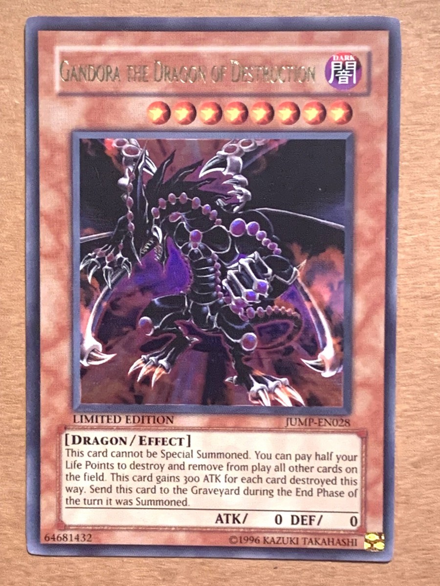 yugioh Gandora the Dragon of Destruction JUMP-EN028 new cards Near Mint | eBay yugioh Gandora the Dragon of Destruction JUMP-EN028 new cards Near Mint | eBay