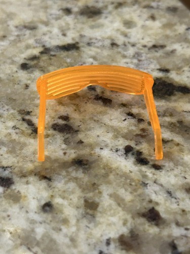 Monster High Holt Hyde First Wave Orange Shutter Glasses Sunglasses For Dolls - Picture 3 of 6