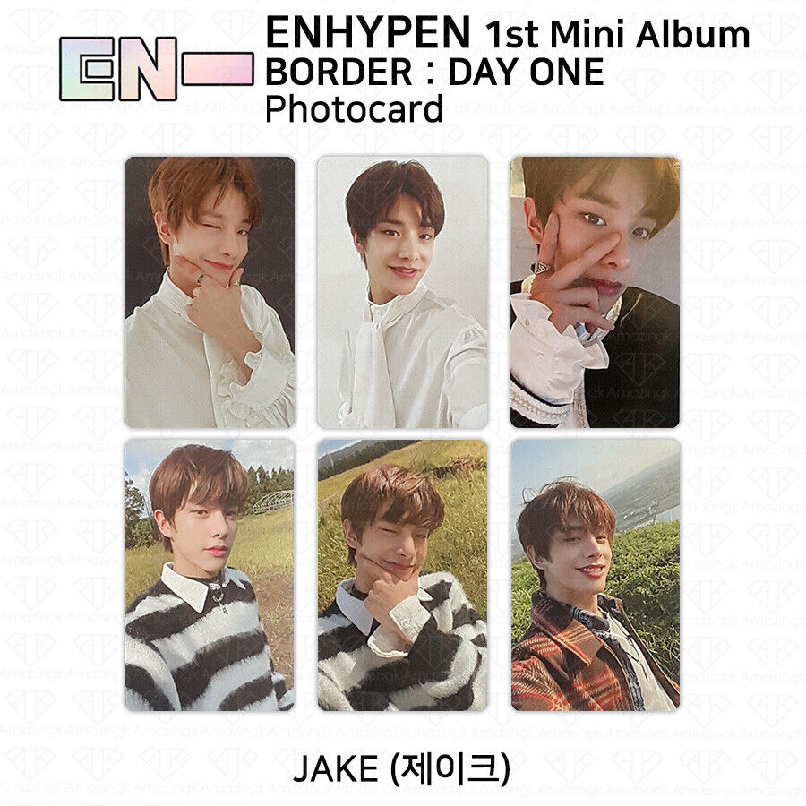 Enhypen 1st Mini Album Border Day One Official Photocard Enhypen 1st Mini Album Border Day One Official Photocard