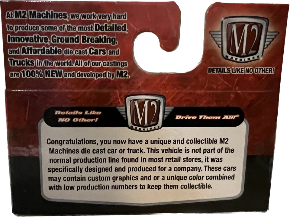 M2 Machines Auto-Thentics   1949 Mercury Custom MJS01 - 1/1600  1/64 green - Image 4 of 4