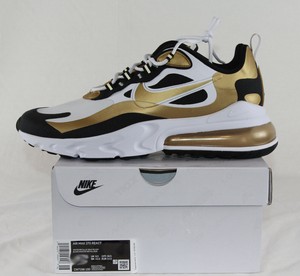Women's shoes Nike Air Max 90 Leather (GS) Summit White/ Metallic Gold Star