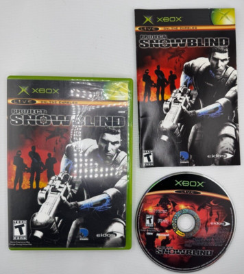 Project: Snowblind (Microsoft Xbox, 2005) Working, Collectable, Retro