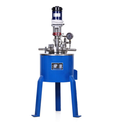 Stainless Steel High Pressure Reactor Autoclave Vessel 22MPa 350°C Heating Temp