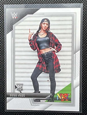 Cora Jade #13 Rookie WWE NXT 2.0 Panini 2022 Wrestling Rookie Trading Card.