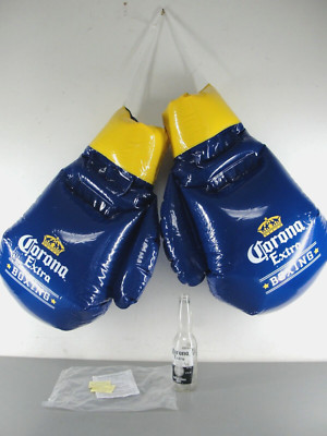 CORONA EXTRA BEER   INFLATABLE HANGING BOXING GLOVE 5 PAIRS CASE LOT PARTY NEW