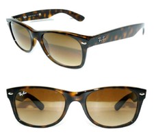 Ray Ban SONNENBRILLE BRAUN RB 2132 710/51 52 NEW WAYFARER 4006 BRILLE 2140 ETUI