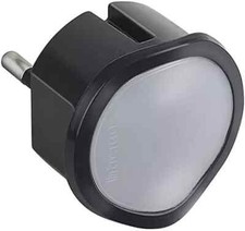 BTicino Torcia d'emergenza estraibile e Luce Notturna S3625GL, 220 volt, grigio