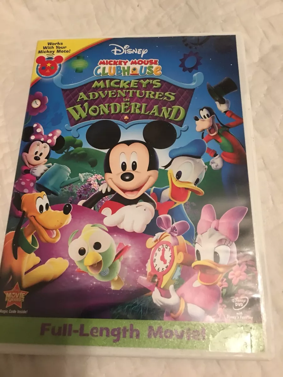 Mickey Mouse Clubhouse: Mickey's Adventures In Wonderland - DVD