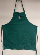 Starbucks Apron Green Authentic Employee Issued Logo Pockets Barista Workwear FS