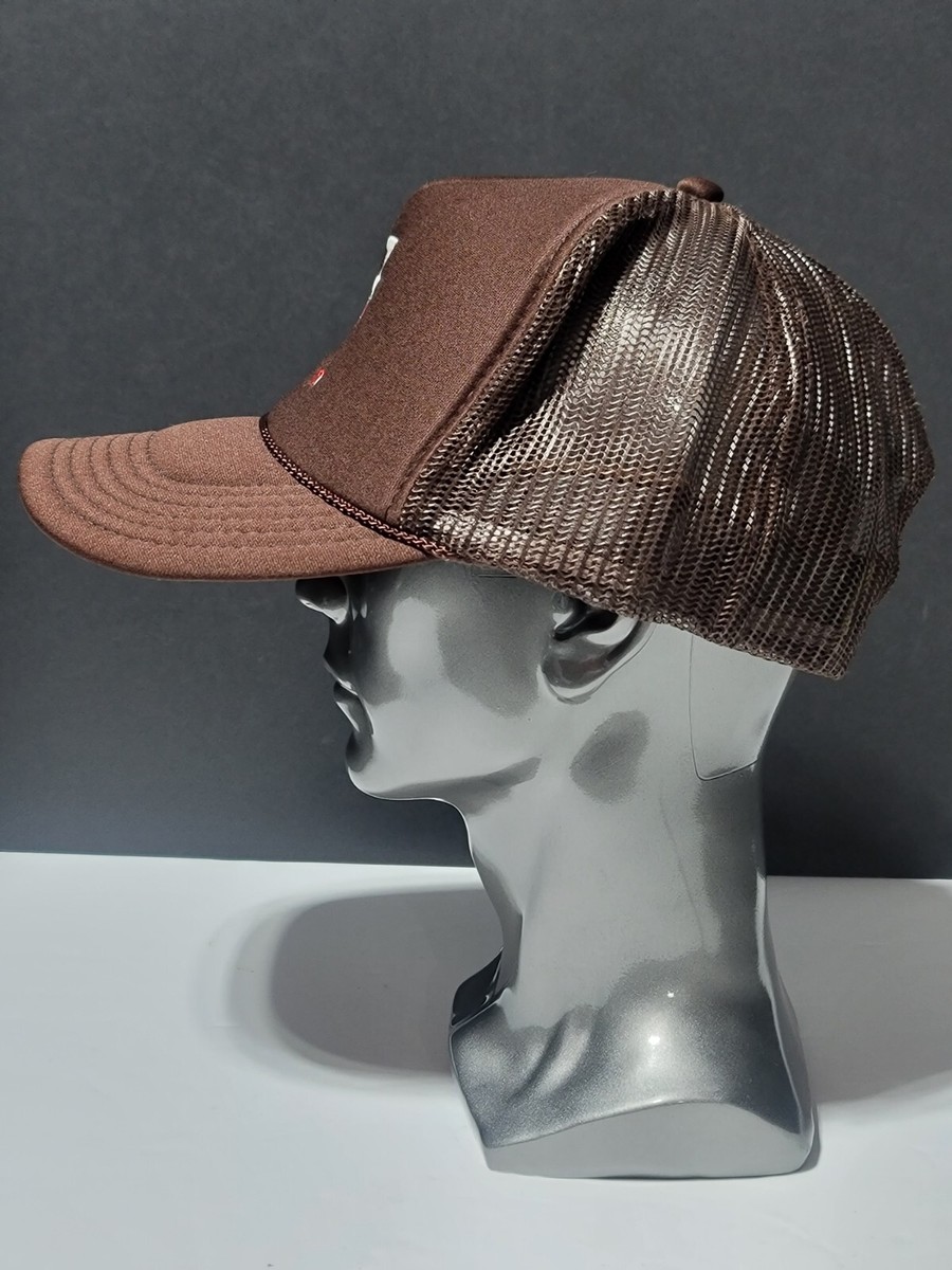 Lost Love NYC Brown Upside-down LA Dodgers Heart Trucker hat