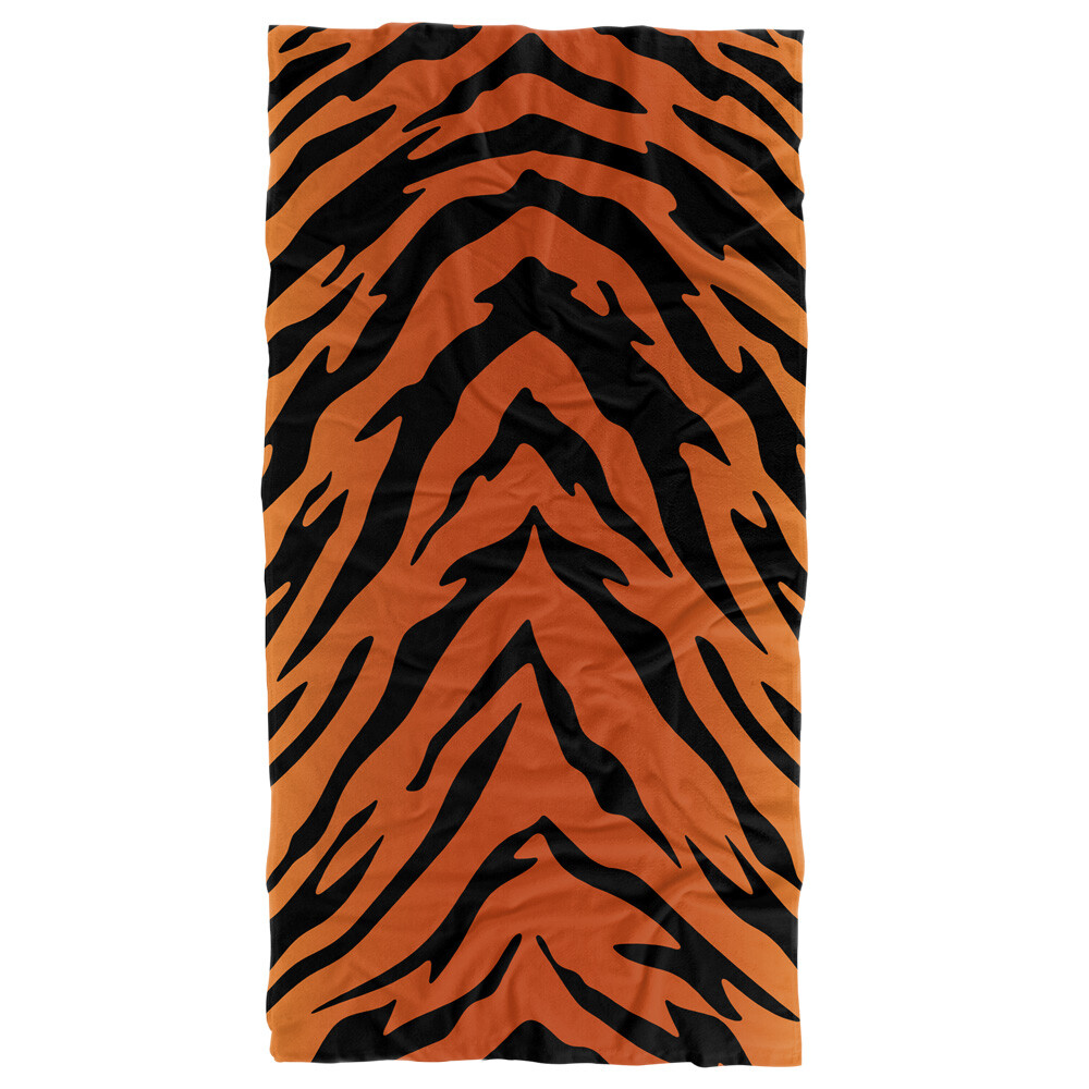 Tiger Print Beach Towel 30