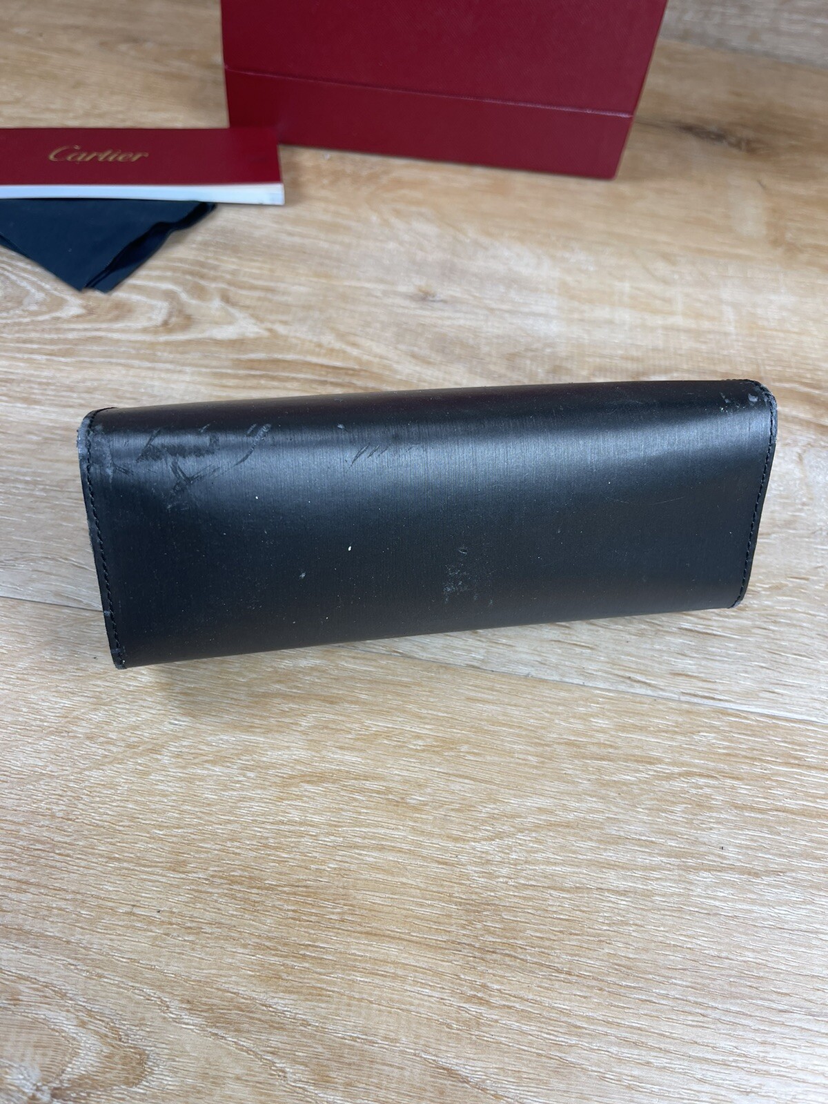 Authenticated Cartier Oversize Square Tortie Sung… - image 17