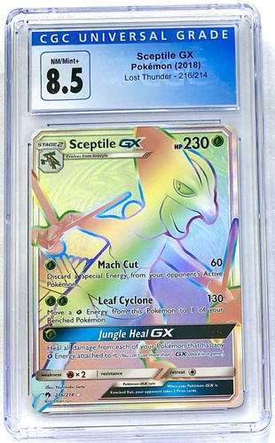 Sceptile-GX graded CGC 8.5 for sale on eBay