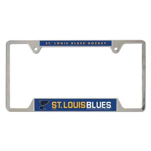 St. Louis Blues Chrome Plated LICENSE PLATE FRAME - Picture 1 of 1