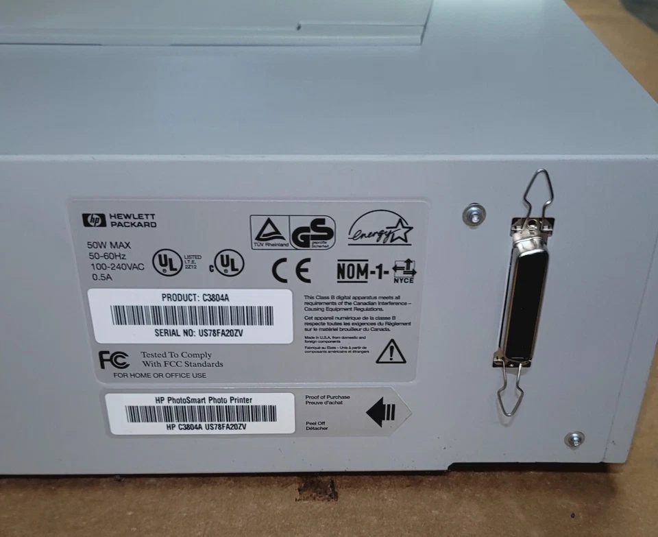 HP PhotoSmart C3804A Digital Photo Inkjet Printer - Image 3 of 3