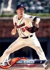 2018 Topps Update #US93 Daniel Winkler atlanta braves
