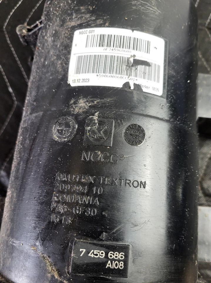 2024 BMW X4 Fuel Vapor Canister Filter 16137459686 2019-2024 Used OEM Foto 4 de 4