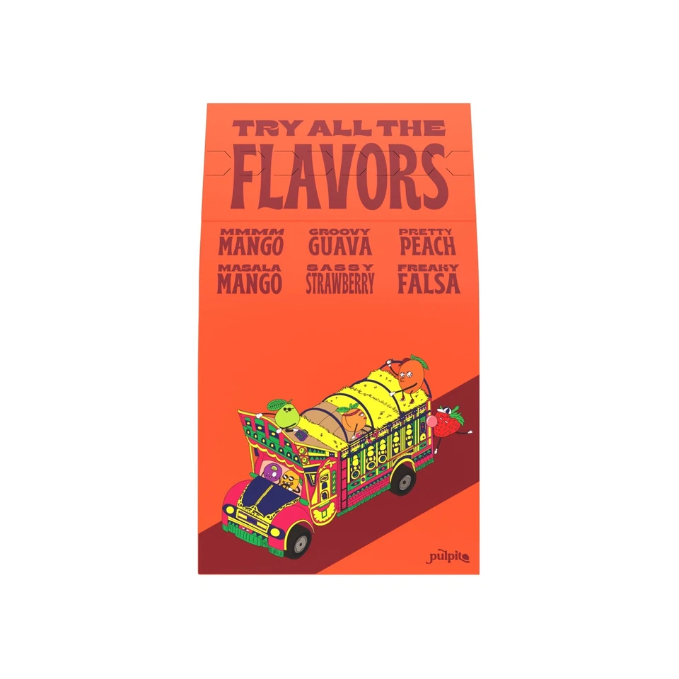 Pulpito Masala Mango Frutos Secos Orgánicos, 5.2 OZ - NO TRANSGÉNICOS - Mordeduras de Fruta Foto 3 de 3