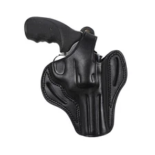 Pusat Holster Colt King Cobra 4 inch 357 MAG Revolver Leather Belt Holster