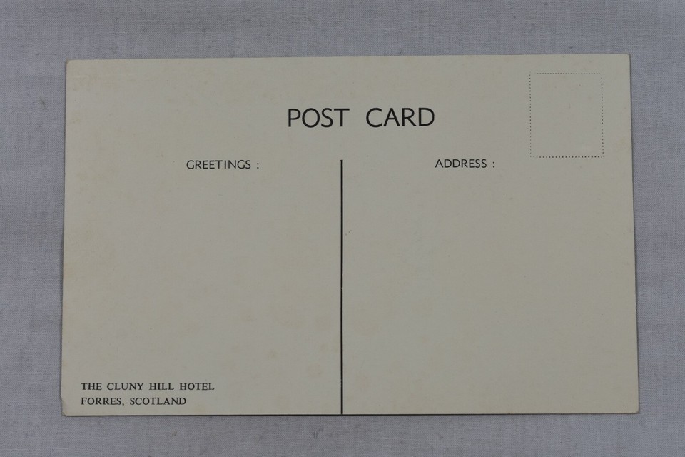 Postcard Cluny Hill Hotel Forres Moray Scotland Unposted eBay