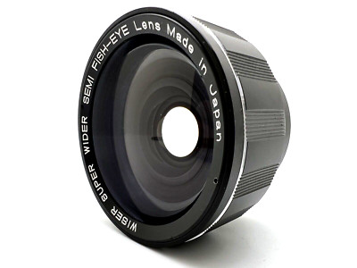 Wiser Super Wider Semi Fish-Eye Lens Zoom Foto Kamera Camera Objektiv Fisheye