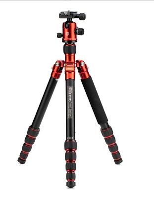 Me Foto Road Trip Tripod Kit Full Size RED Professional Compact Tripod