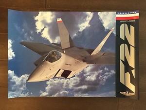 Glossy IN COLOR Aircraft poster- circa 1990s