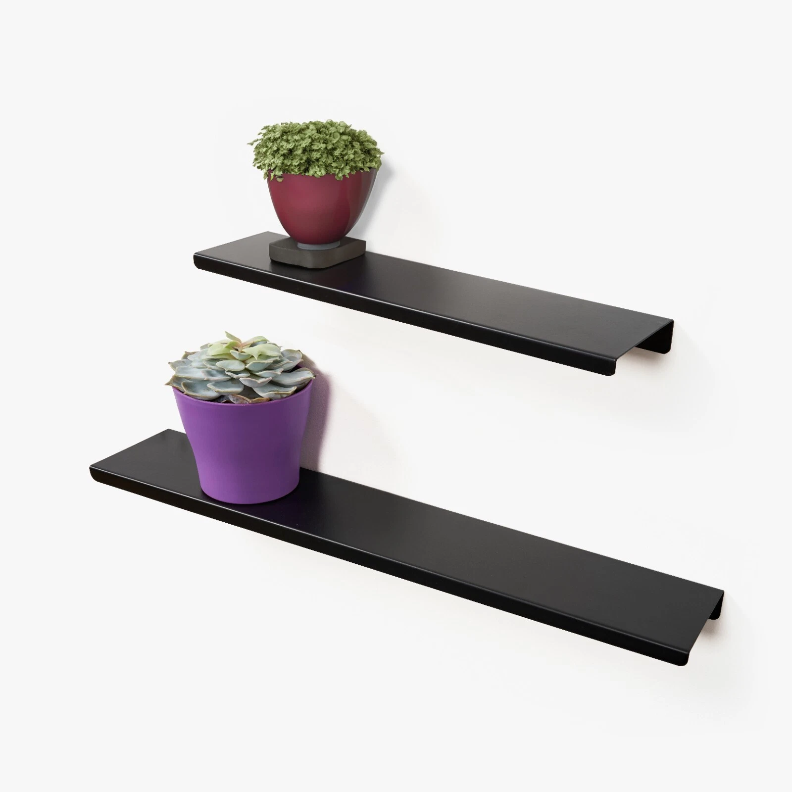 Wall Mounted Floating Shelves Sleek Black Book Shelf Wall Shelf Unit Home Decor