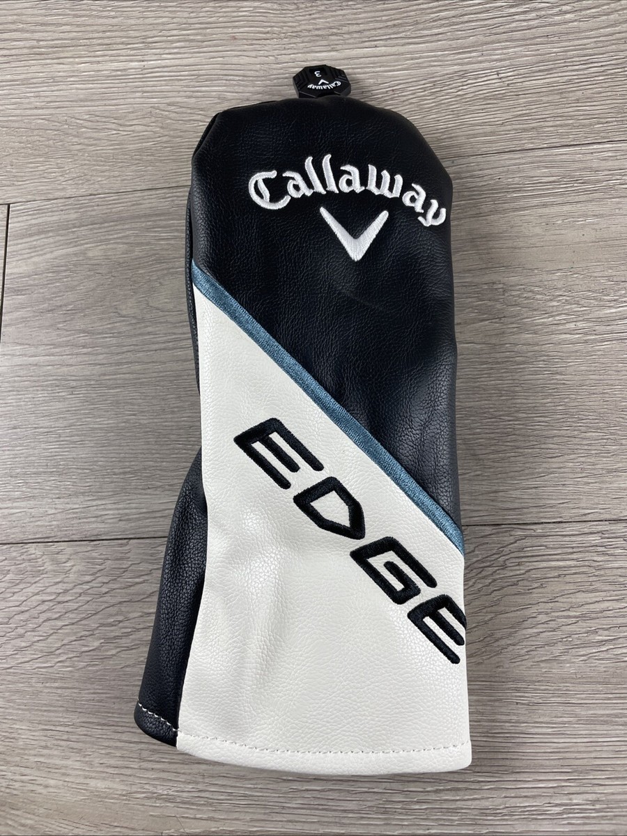 Callaway Edge Wood Head Cover Mens golf 2024 Blue Model Adj Tag 3